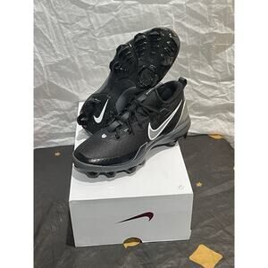 New Men's sz 9 Nike Force Trout 9 Elite MCS Baseball Black FZ0884-001